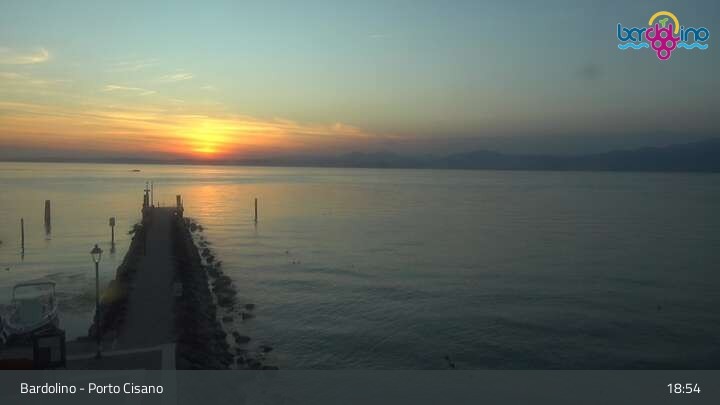 Archiv Foto Webcam Bardolino - Blick vom Lido Mirabello