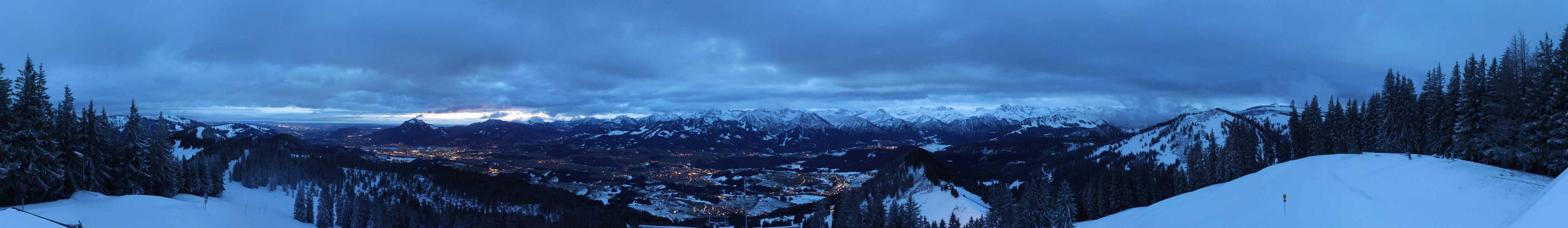 Archiv Foto Webcam Bolsterlang - Ausblick vom Weiherkopf