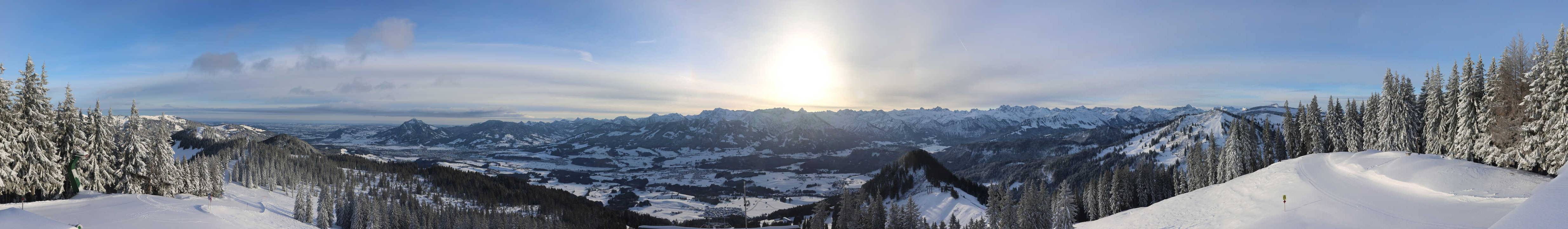 Archiv Foto Webcam Bolsterlang - Ausblick vom Weiherkopf