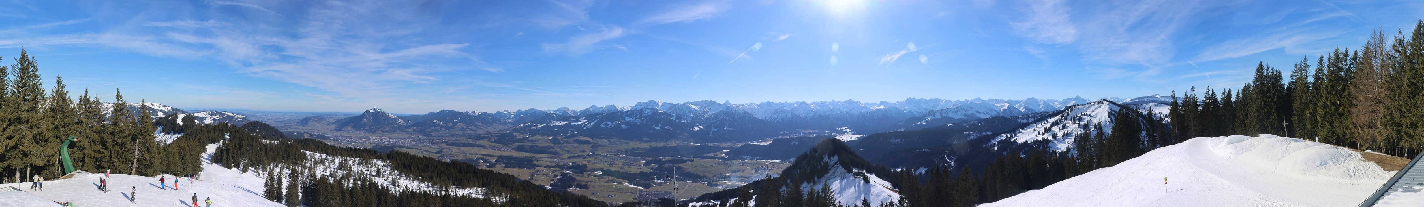 Archived image Webcam Bolsterlang - Weiherkopf Summit