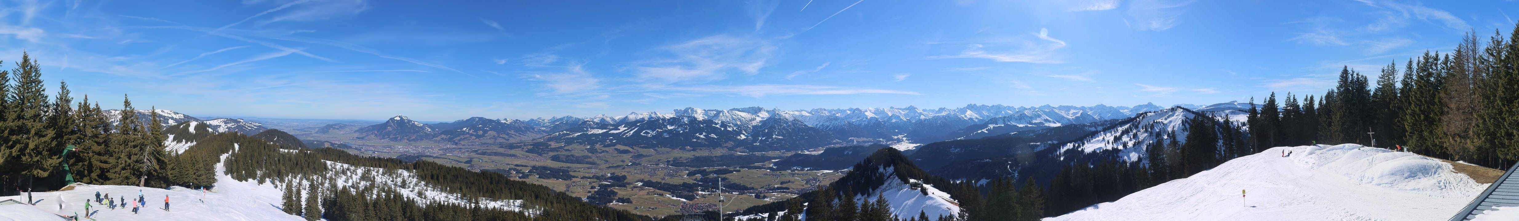 Archived image Webcam Bolsterlang - Weiherkopf Summit