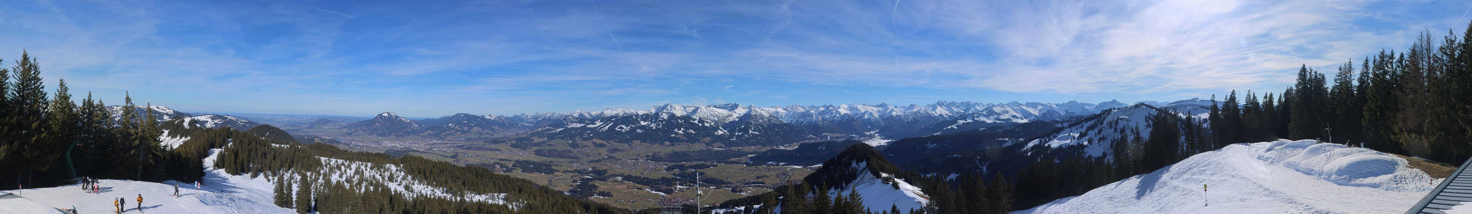 Archived image Webcam Bolsterlang - Weiherkopf Summit