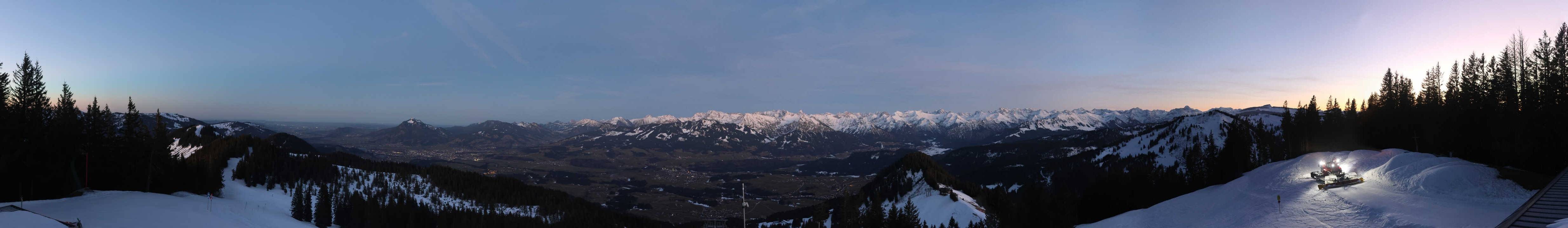 Archived image Webcam Bolsterlang - Weiherkopf Summit