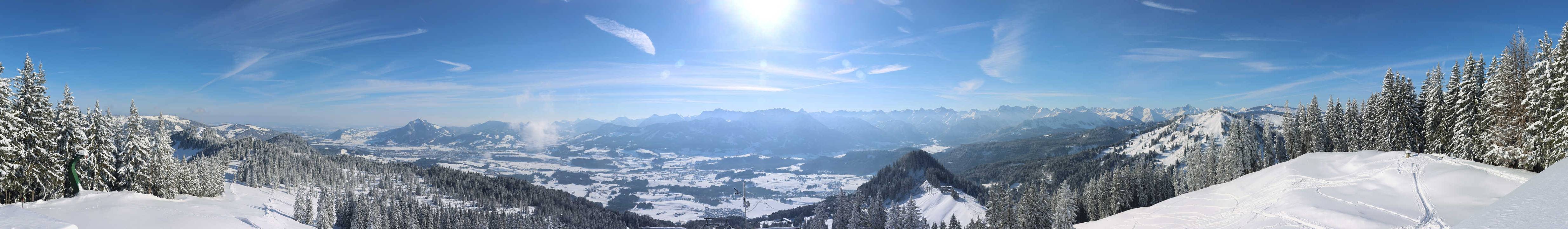 Archived image Webcam Bolsterlang - Weiherkopf Summit