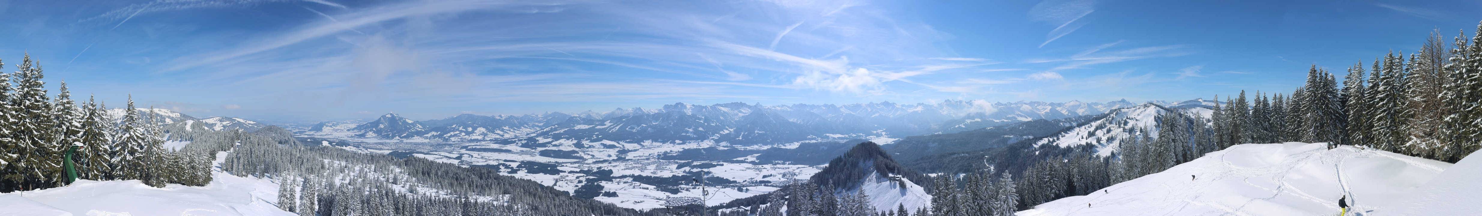 Archived image Webcam Bolsterlang - Weiherkopf Summit