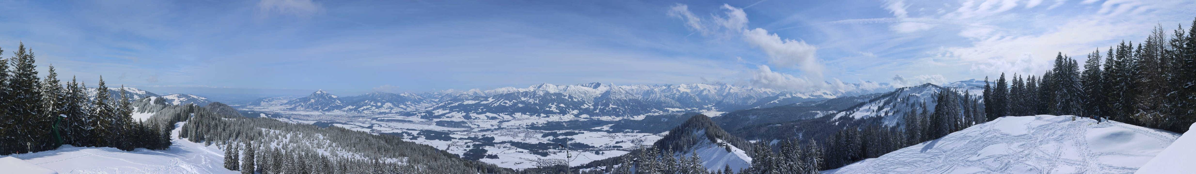 Archived image Webcam Bolsterlang - Weiherkopf Summit