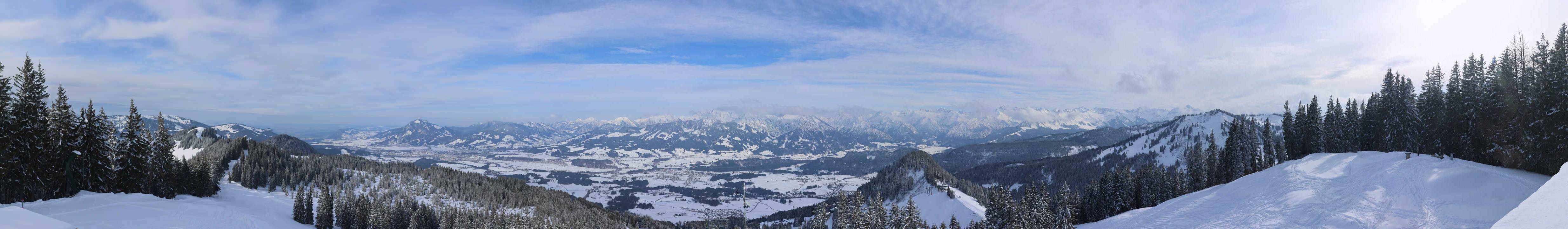 Archived image Webcam Bolsterlang - Weiherkopf Summit