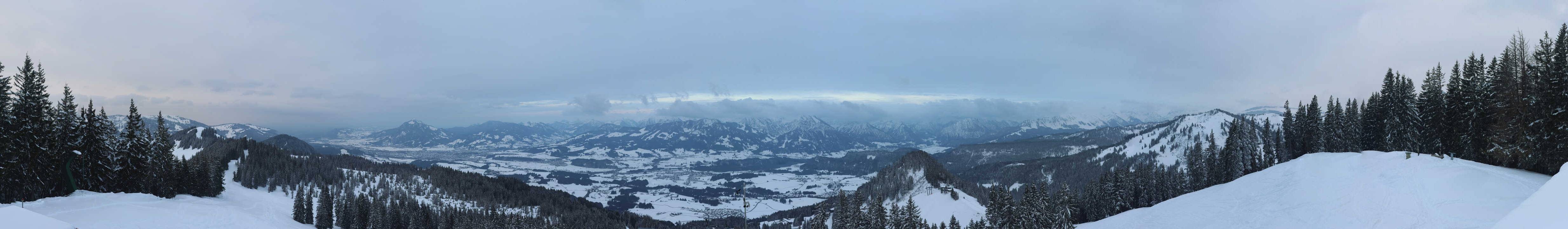 Archived image Webcam Bolsterlang - Weiherkopf Summit