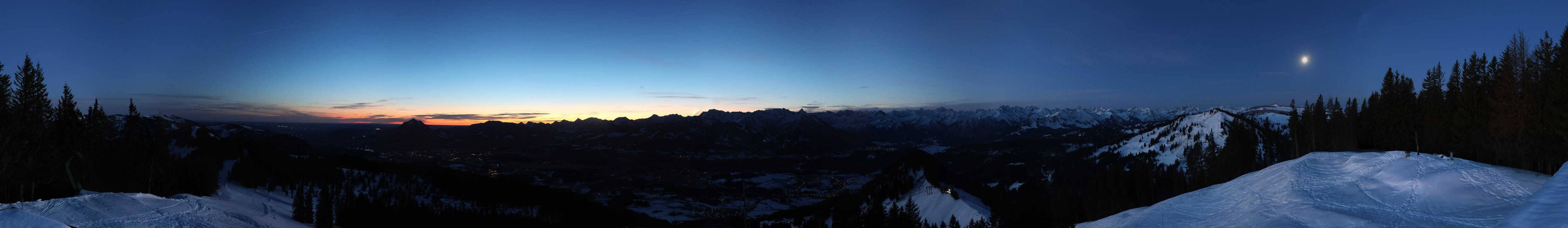 Archiv Foto Webcam Bolsterlang - Ausblick vom Weiherkopf