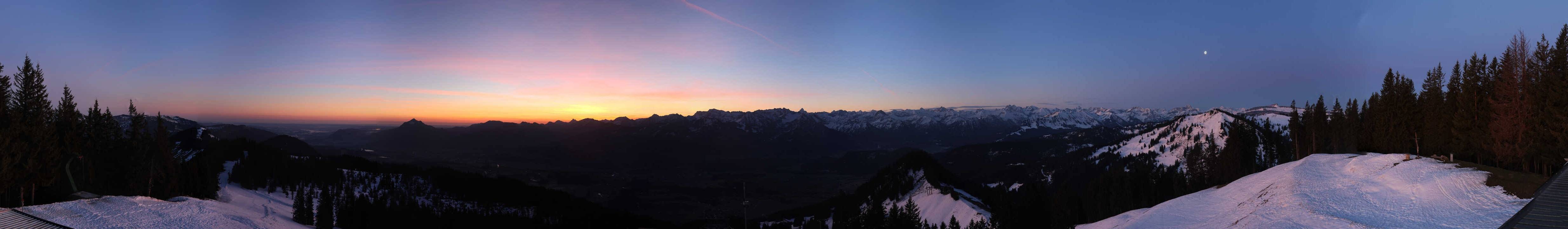 Archiv Foto Webcam Bolsterlang - Ausblick vom Weiherkopf