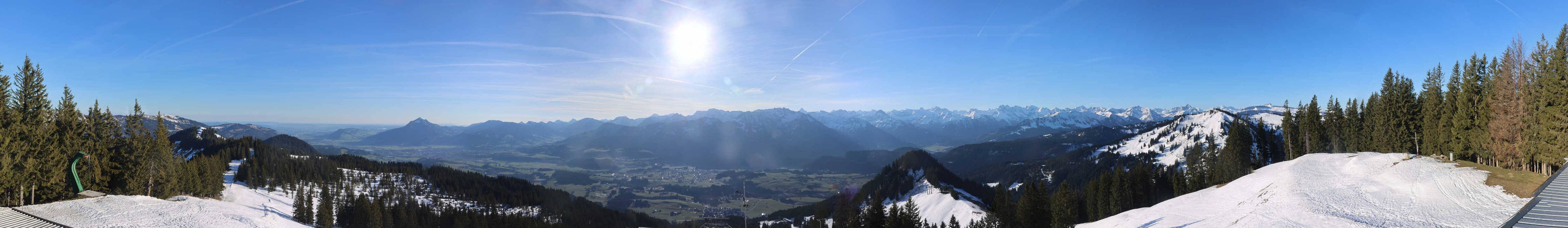 Archiv Foto Webcam Bolsterlang - Ausblick vom Weiherkopf
