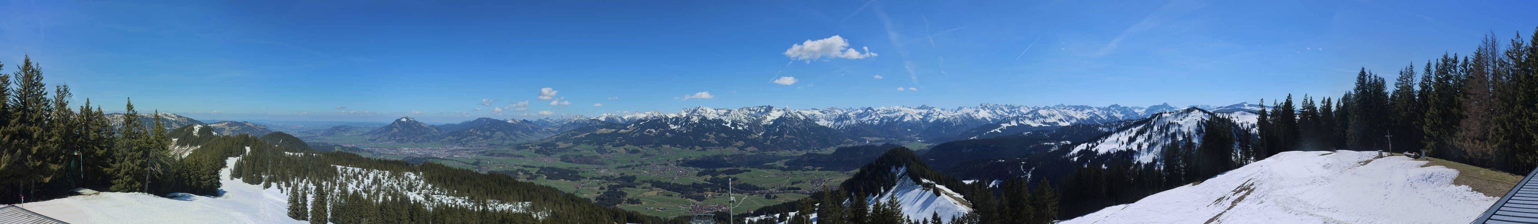 Archiv Foto Webcam Bolsterlang - Ausblick vom Weiherkopf