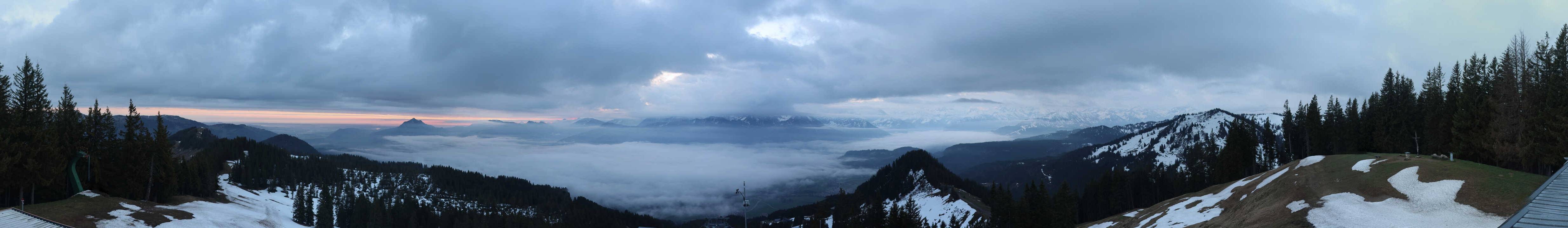 Archiv Foto Webcam Bolsterlang - Ausblick vom Weiherkopf