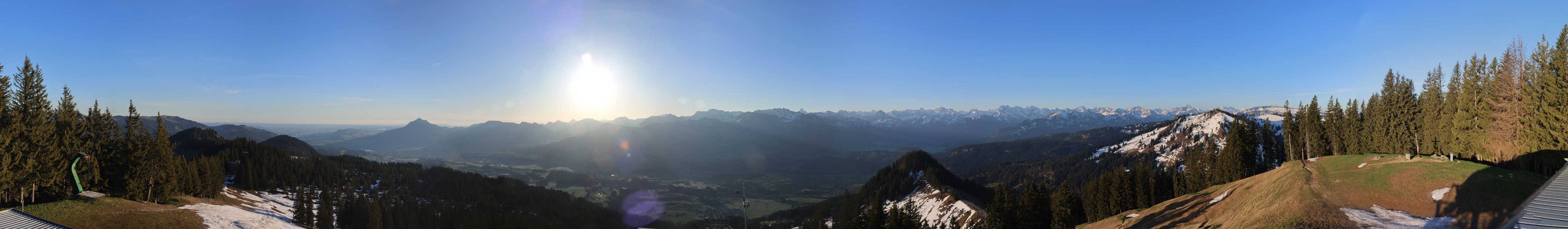 Archiv Foto Webcam Bolsterlang - Ausblick vom Weiherkopf