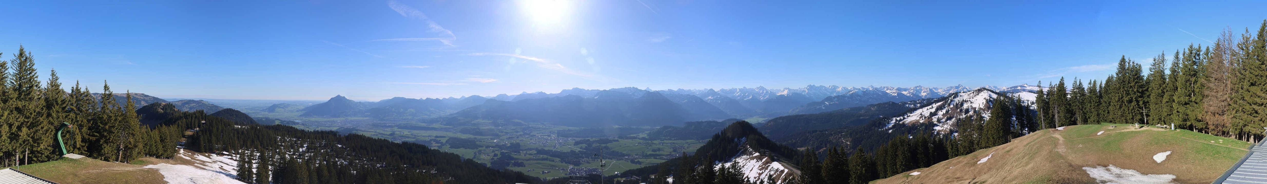 Archiv Foto Webcam Bolsterlang - Ausblick vom Weiherkopf