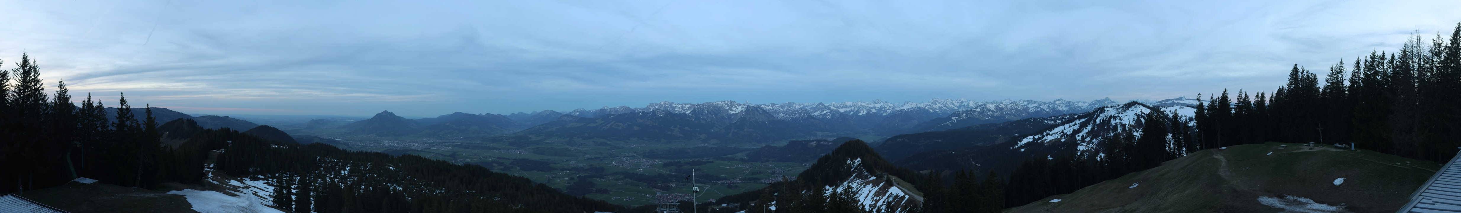 Archiv Foto Webcam Bolsterlang - Ausblick vom Weiherkopf