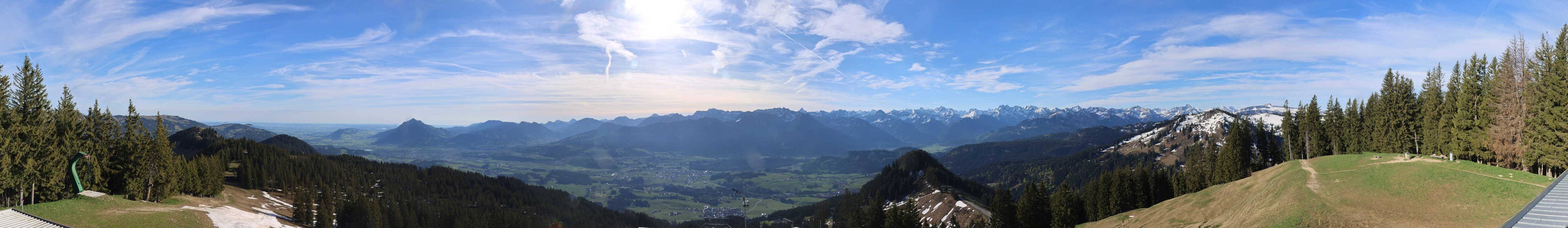 Archiv Foto Webcam Bolsterlang - Ausblick vom Weiherkopf