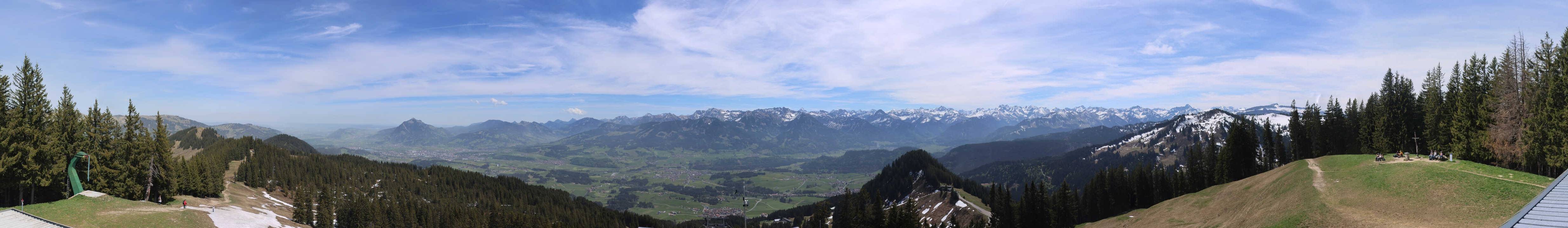 Archiv Foto Webcam Bolsterlang - Ausblick vom Weiherkopf