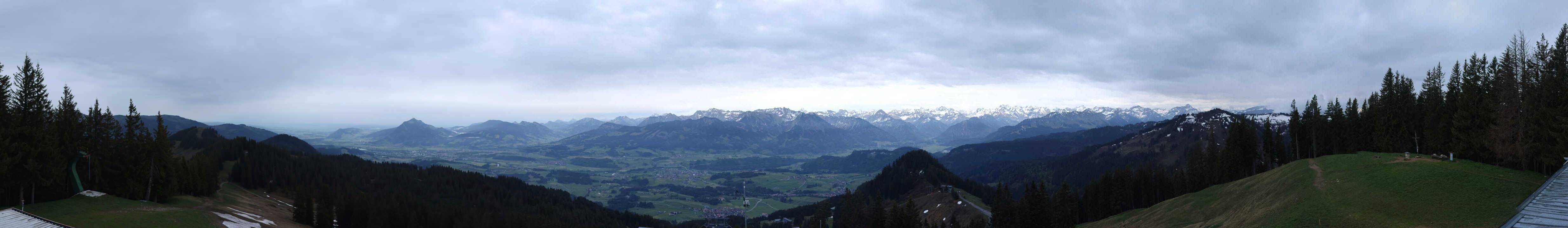 Archived image Webcam Bolsterlang - Weiherkopf Summit