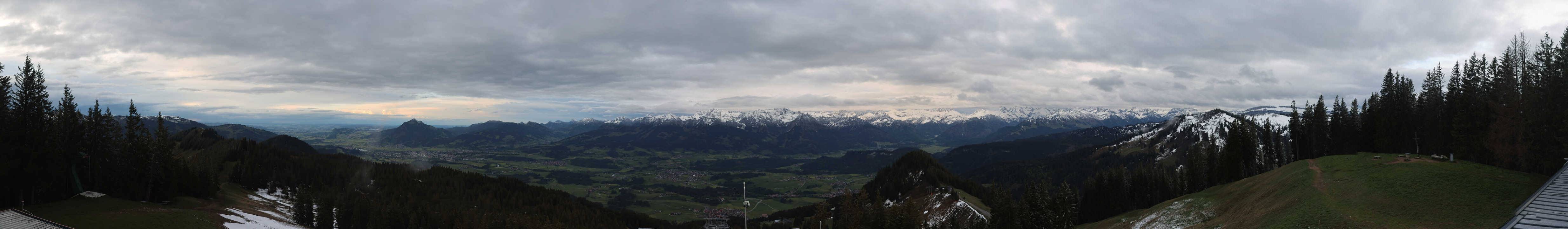 Archived image Webcam Bolsterlang - Weiherkopf Summit
