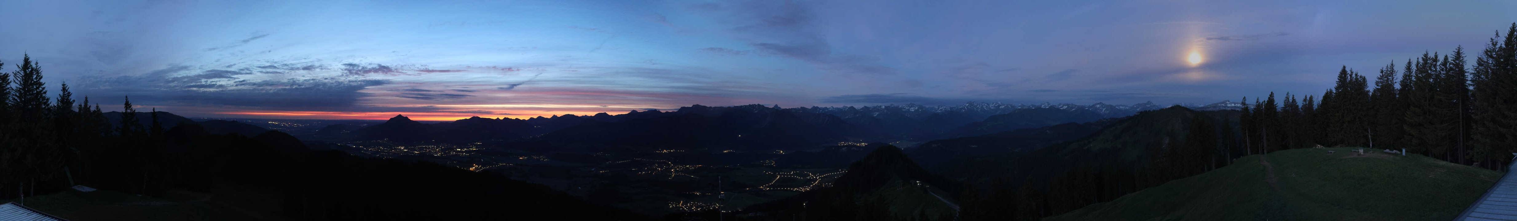 Archived image Webcam Bolsterlang - Weiherkopf Summit