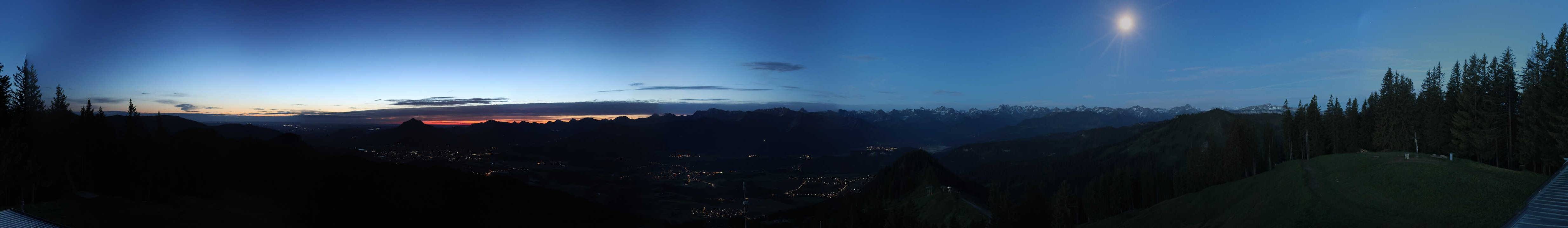 Archived image Webcam Bolsterlang - Weiherkopf Summit