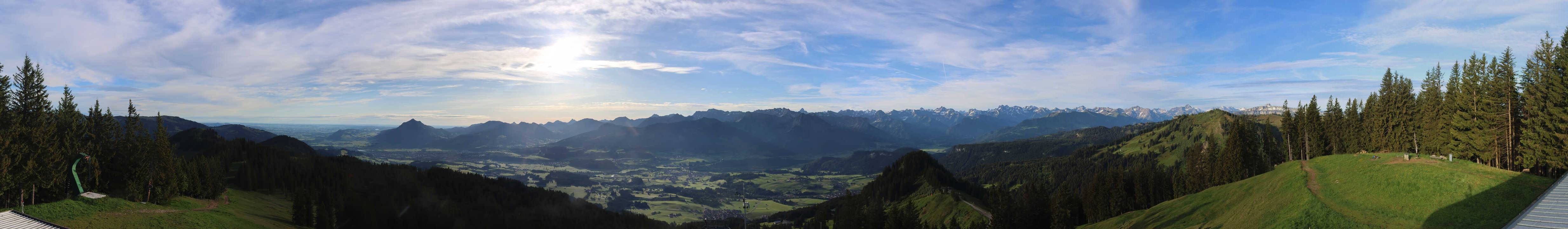 Archiv Foto Webcam Bolsterlang - Ausblick vom Weiherkopf