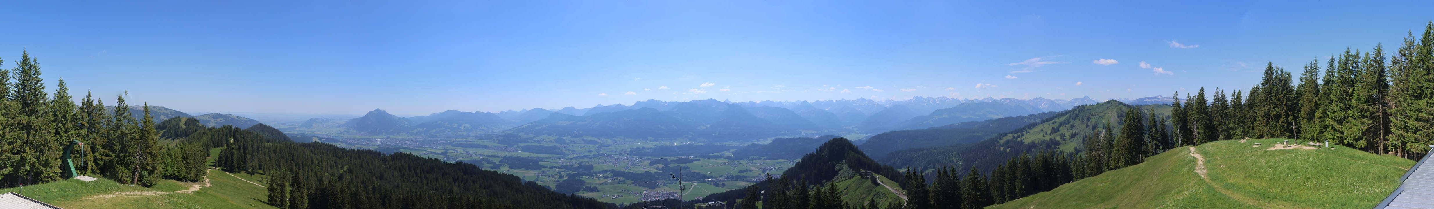 Archiv Foto Webcam Bolsterlang - Ausblick vom Weiherkopf