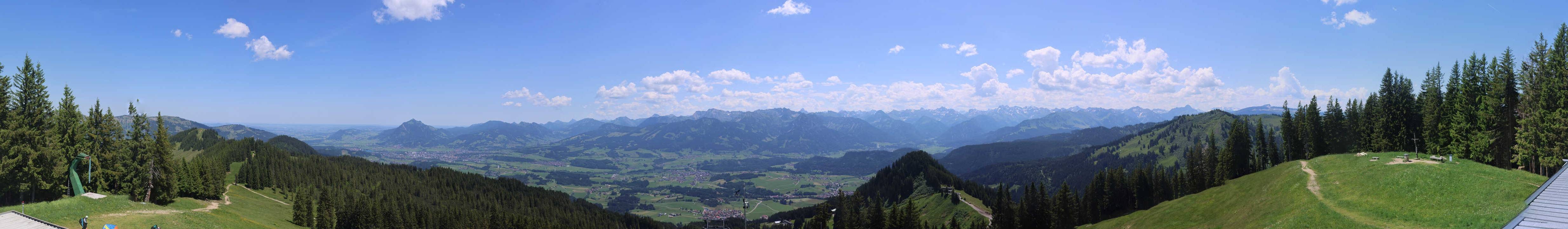Archiv Foto Webcam Bolsterlang - Ausblick vom Weiherkopf