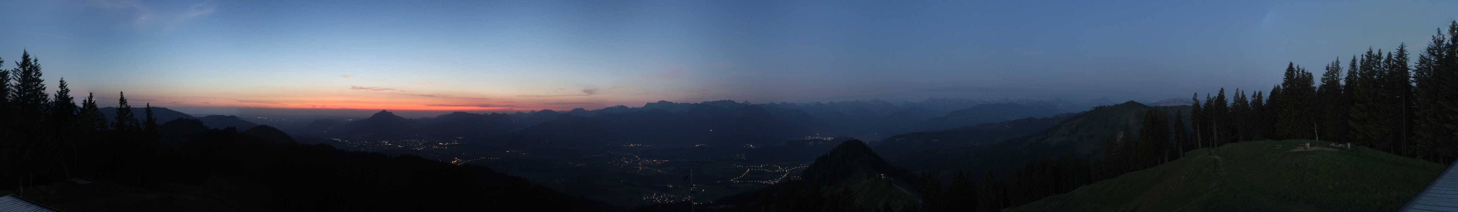 Archiv Foto Webcam Bolsterlang - Ausblick vom Weiherkopf