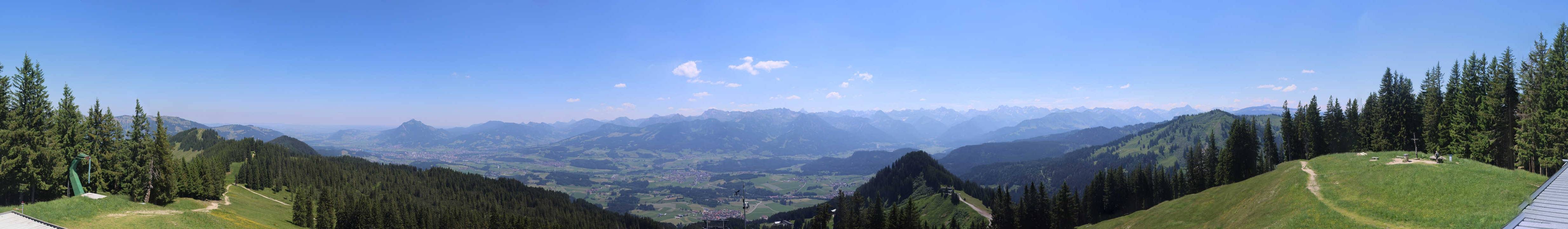 Archiv Foto Webcam Bolsterlang - Ausblick vom Weiherkopf