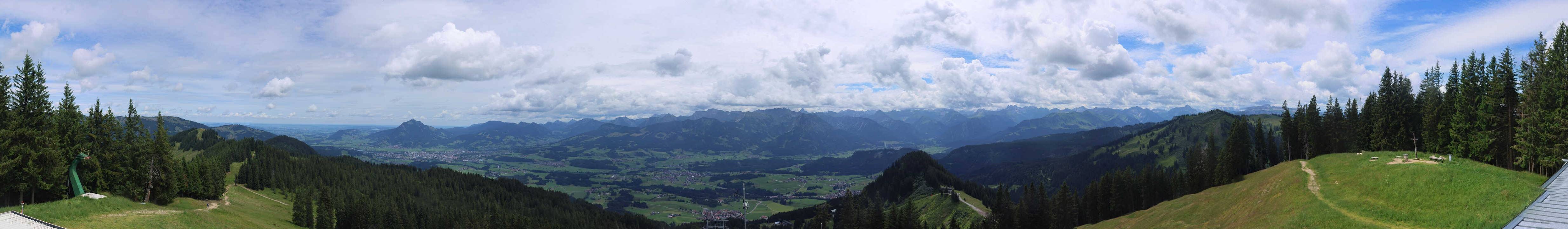 Archiv Foto Webcam Bolsterlang - Ausblick vom Weiherkopf