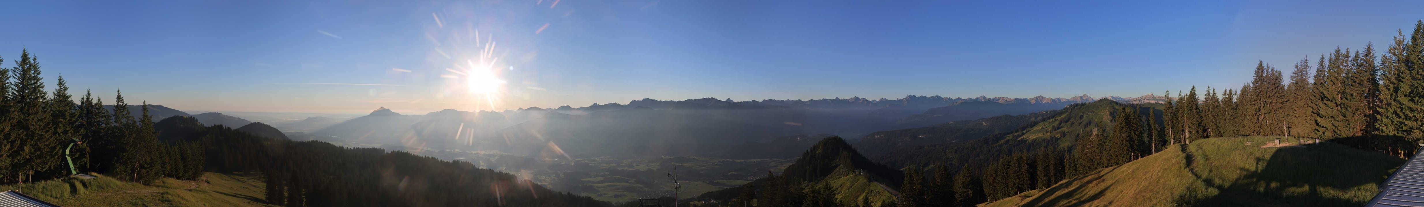 Archived image Webcam Bolsterlang - Weiherkopf Summit