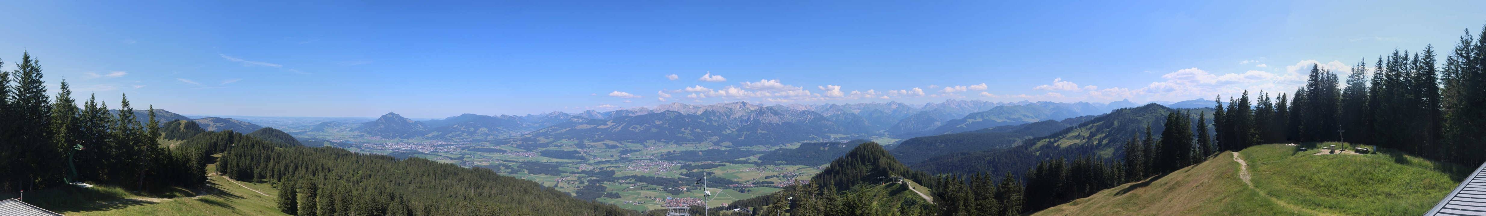 Archived image Webcam Bolsterlang - Weiherkopf Summit