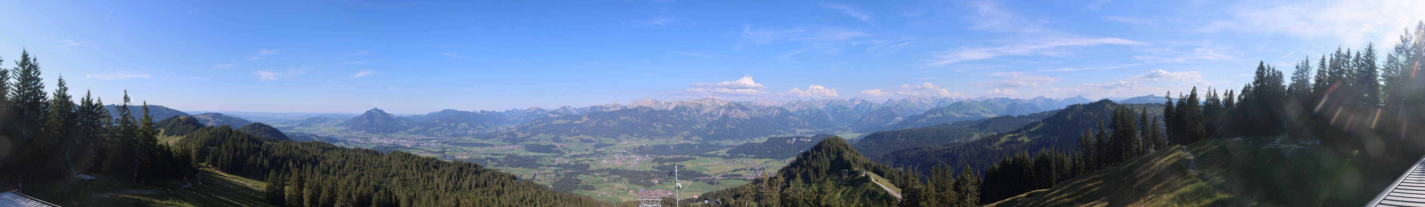Archived image Webcam Bolsterlang - Weiherkopf Summit