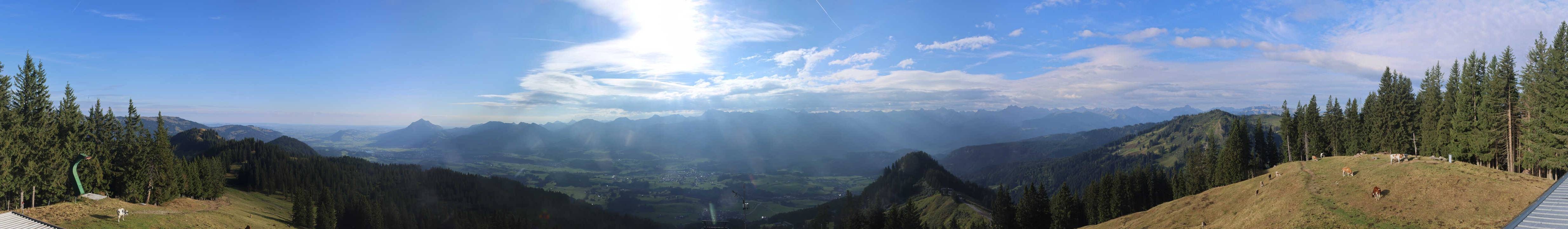 Archived image Webcam Bolsterlang - Weiherkopf Summit