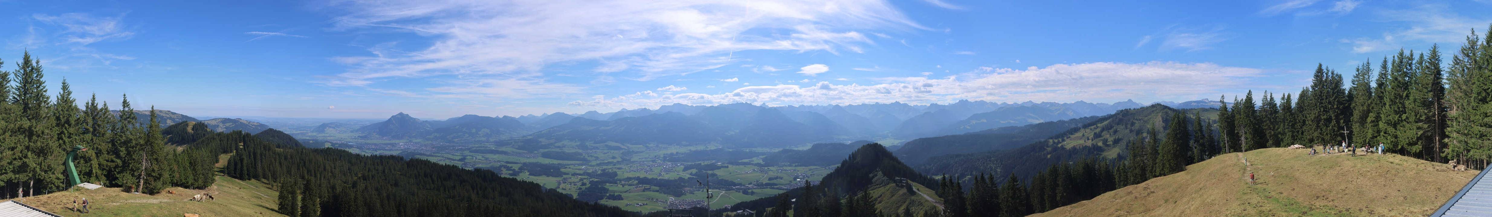 Archived image Webcam Bolsterlang - Weiherkopf Summit