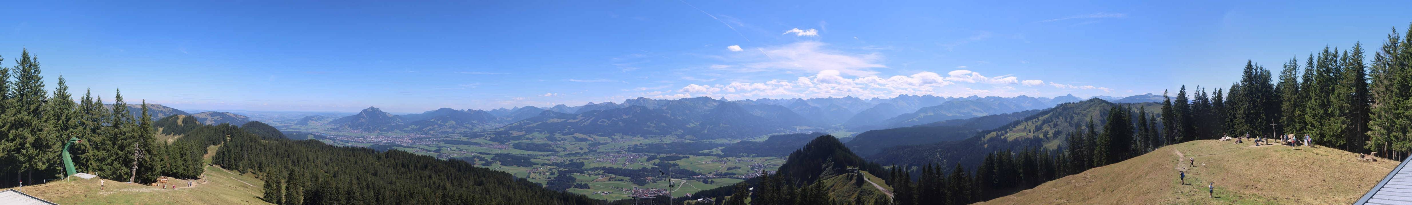 Archived image Webcam Bolsterlang - Weiherkopf Summit