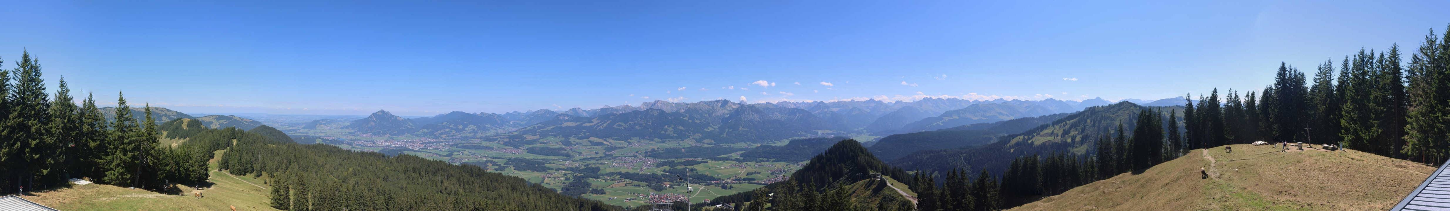 Archived image Webcam Bolsterlang - Weiherkopf Summit