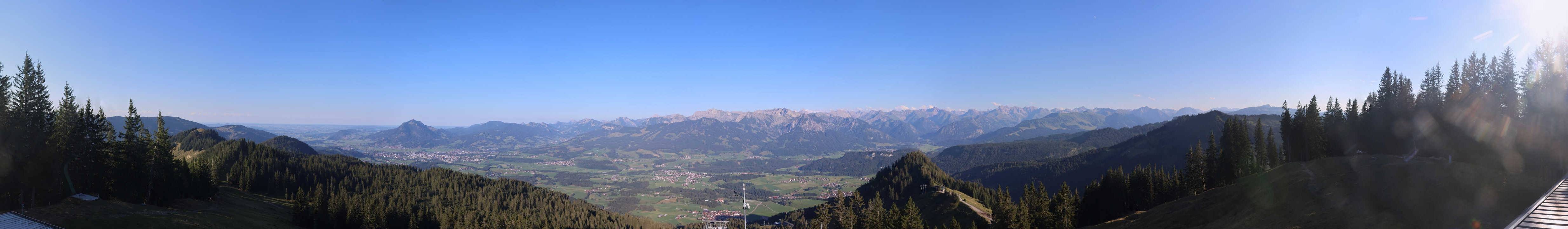 Archived image Webcam Bolsterlang - Weiherkopf Summit