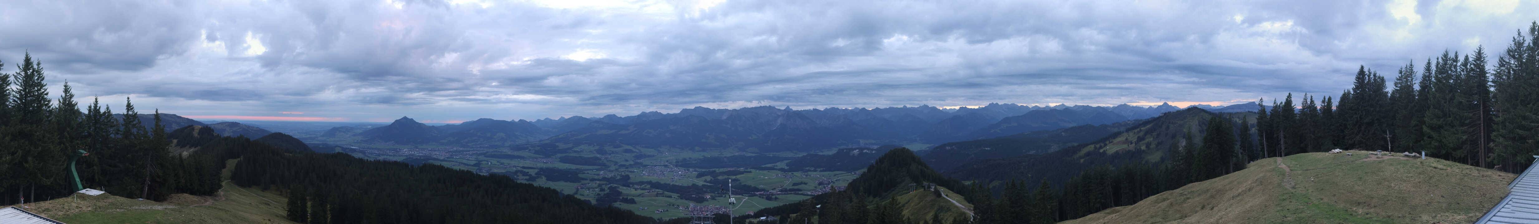 Archived image Webcam Bolsterlang - Weiherkopf Summit