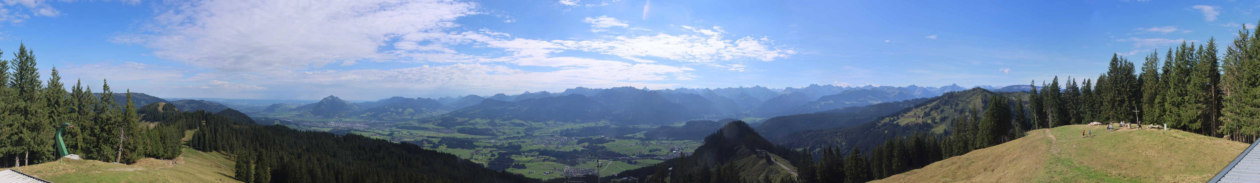 Archived image Webcam Bolsterlang - Weiherkopf Summit