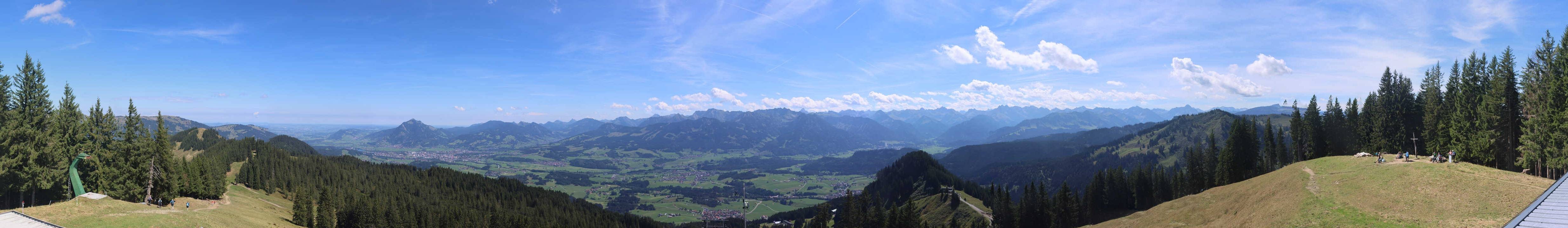 Archived image Webcam Bolsterlang - Weiherkopf Summit