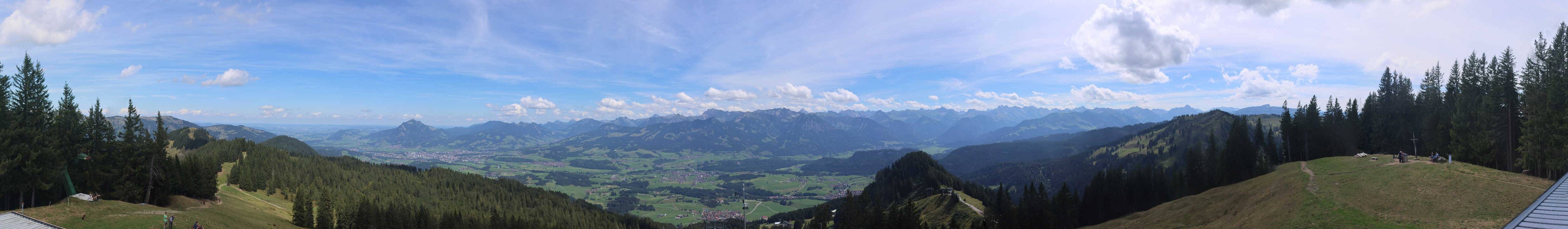 Archived image Webcam Bolsterlang - Weiherkopf Summit