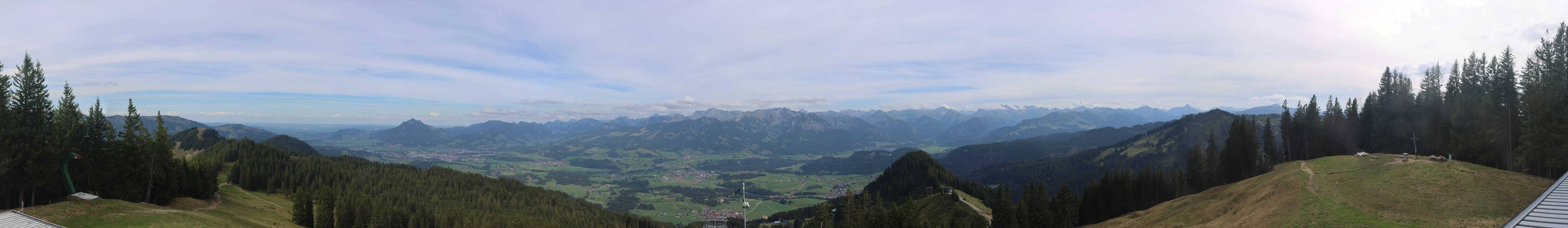Archived image Webcam Bolsterlang - Weiherkopf Summit