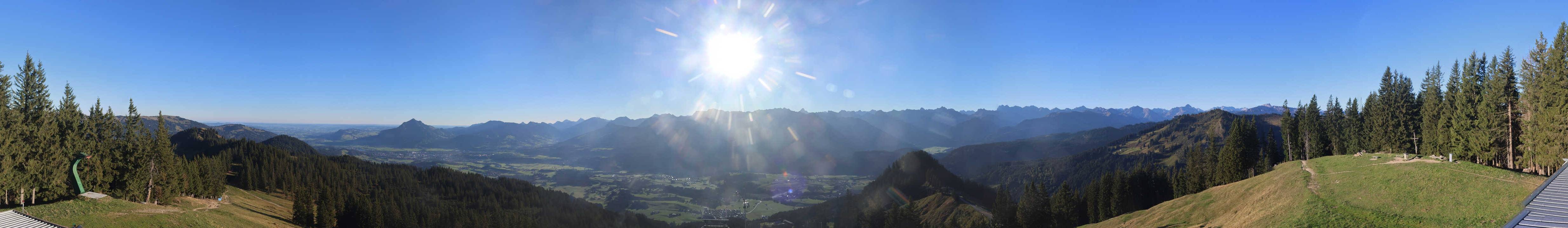 Archived image Webcam Bolsterlang - Weiherkopf Summit