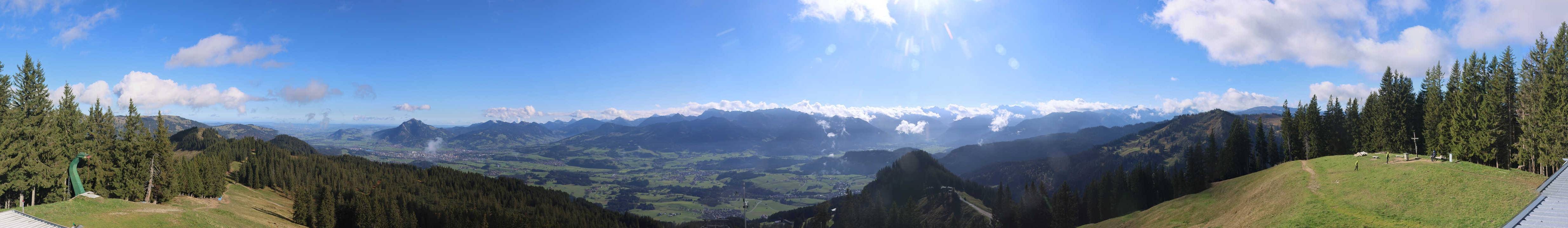 Archiv Foto Webcam Bolsterlang - Ausblick vom Weiherkopf