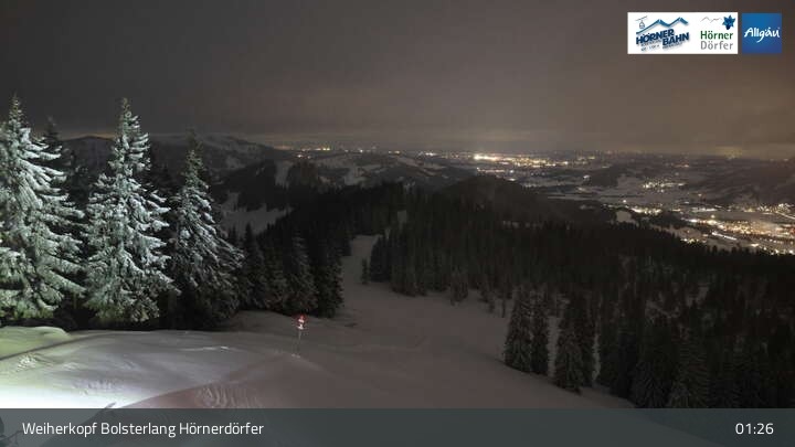 Archiv Foto Webcam Bolsterlang - Bergstation Weiherkopf