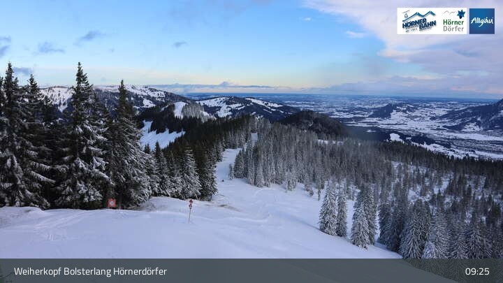 Archiv Foto Webcam Bolsterlang - Bergstation Weiherkopf