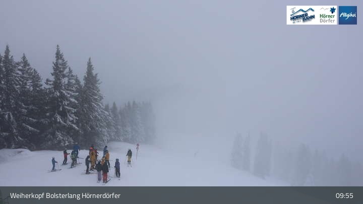 Archiv Foto Webcam Bolsterlang - Bergstation Weiherkopf